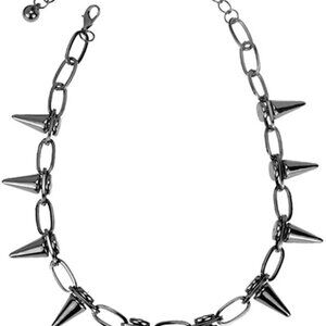 Punk Spike Chokers Goth Necklaces Mens Chain Choker Collar Punk Streetwear Handm